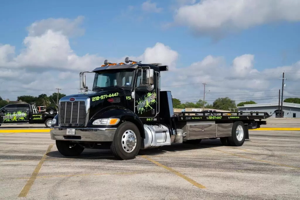 A black truck